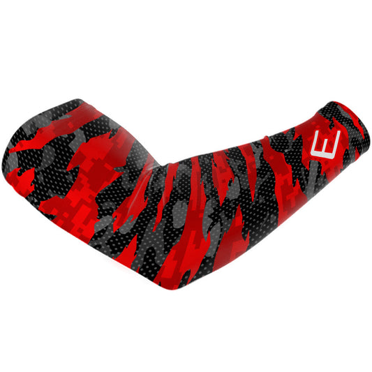 Red Fierce Arm Sleeve - Southern Grace Creations