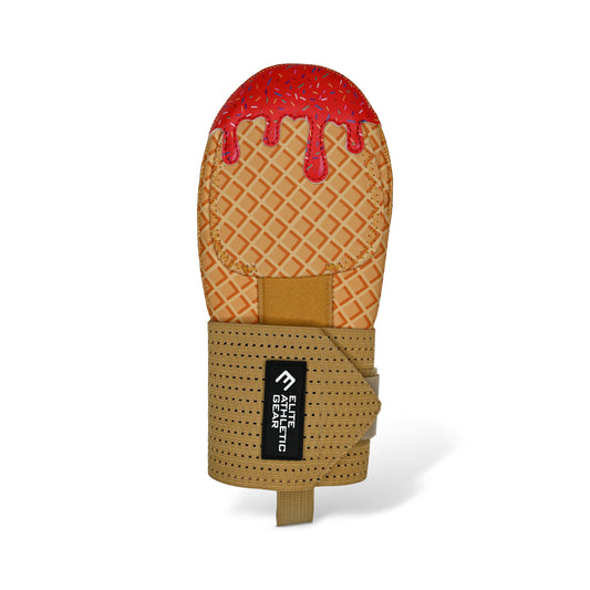 Red Ice Cream Sliding Mitt