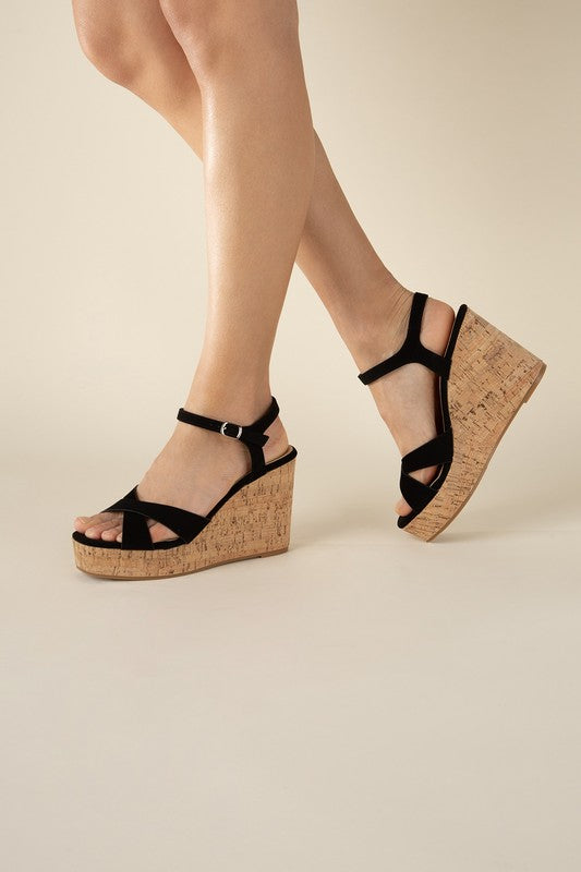 SEDONA-1 WEDGE HEEL SANDALS - Southern Grace Creations