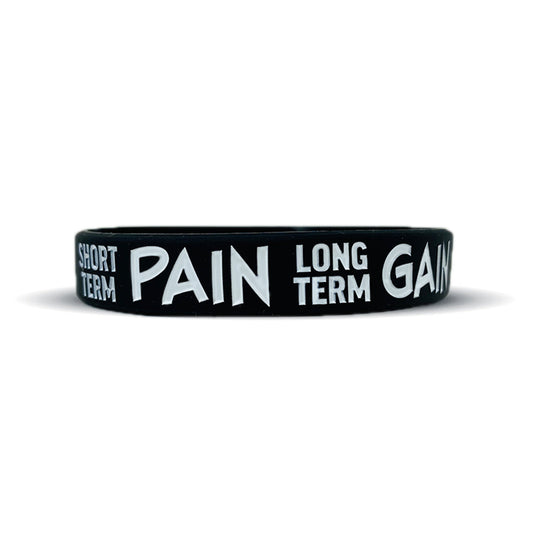 SHORT TERM PAIN LONG TERM GAIN Wristband - Southern Grace Creations