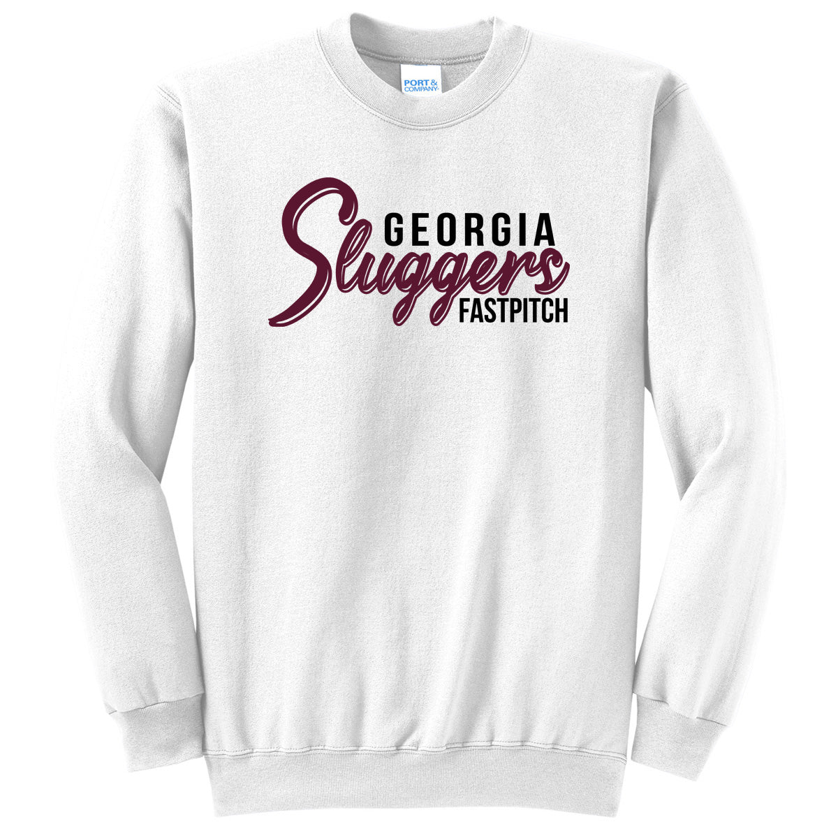 Sluggers - Georgia Sluggers Fastpitch Balloman - White (Tee/Tank/Drifit/Hoodie/Sweatshirt)
