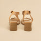 TREATY-S BUCKLE SANDAL HEELS - Southern Grace Creations