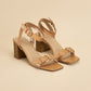 TREATY-S BUCKLE SANDAL HEELS - Southern Grace Creations