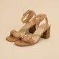 TREATY-S BUCKLE SANDAL HEELS - Southern Grace Creations