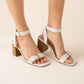 TREATY-S BUCKLE SANDAL HEELS - Southern Grace Creations