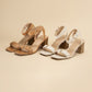 TREATY-S BUCKLE SANDAL HEELS - Southern Grace Creations