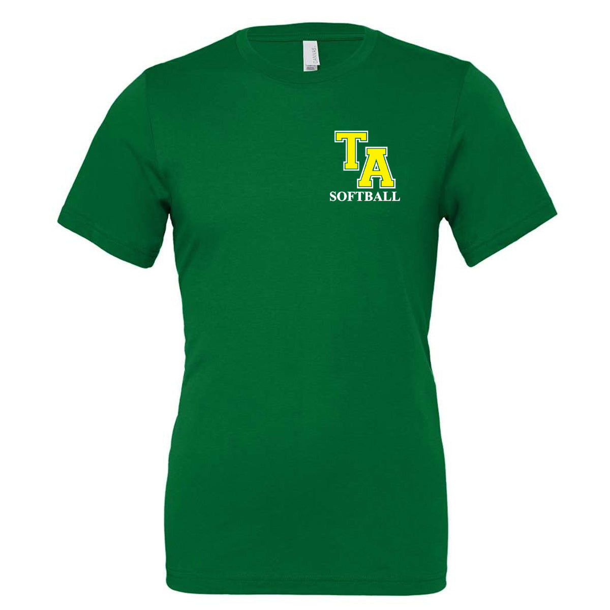 Twiggs Academy - TA Softball Left Chest - Kelly (Tee/Drifit/Hoodie/Sweatshirt) - Southern Grace Creations