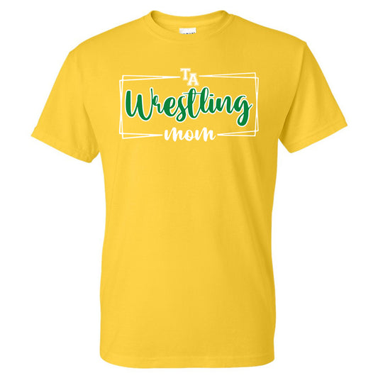 Twiggs Academy - TA Wrestling Mom - Yellow (Tee/Drifit/Hoodie/Sweatshirt) - Southern Grace Creations