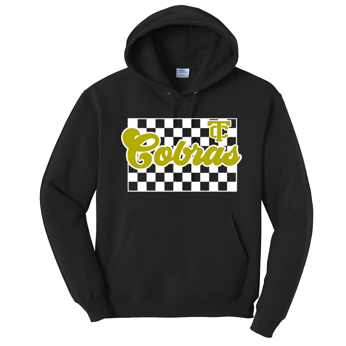 •Twiggs County - Cobras Checker Board (Tee/Drifit/Hoodie/Sweatshirt)