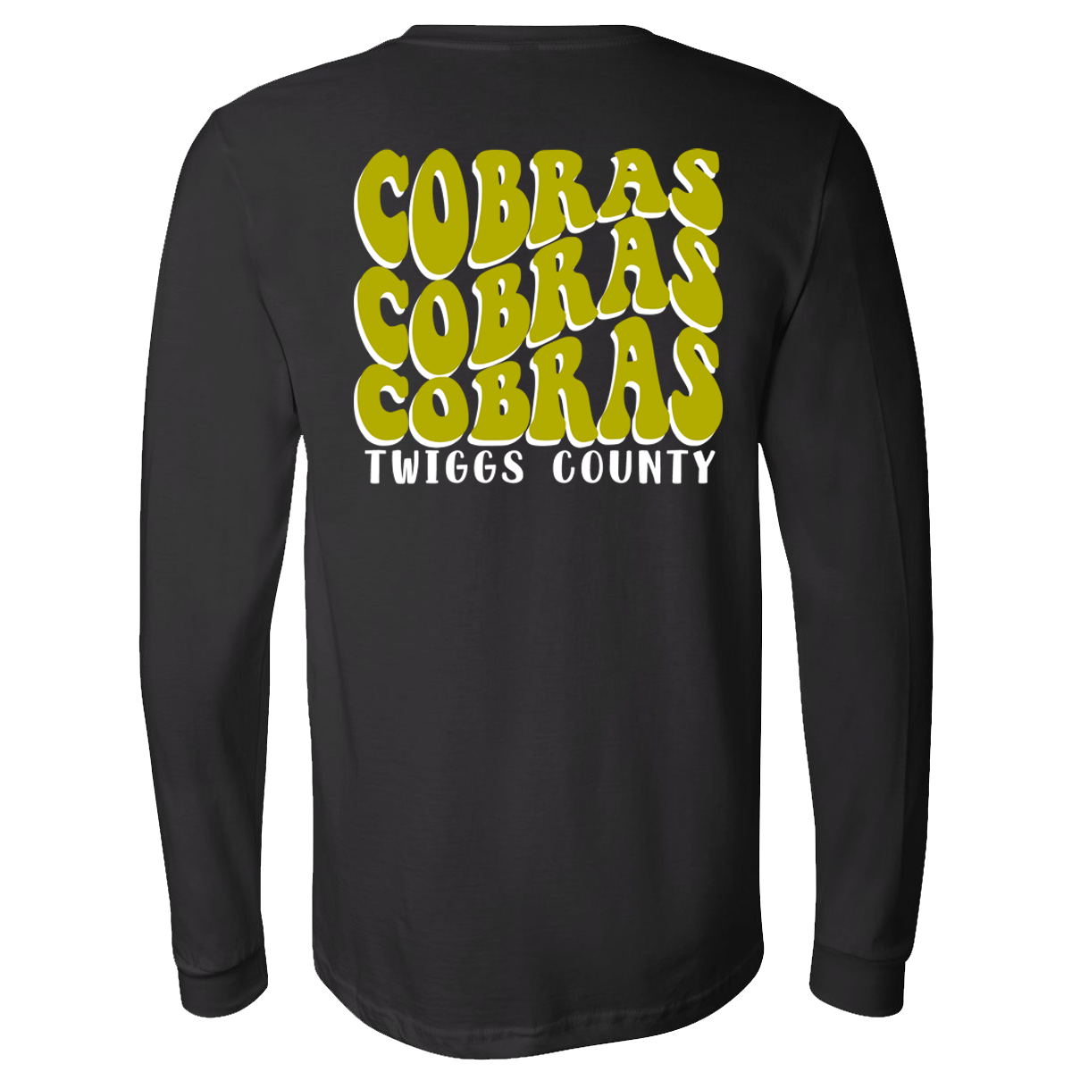 •Twiggs County - Cobras Cobras Cobras Bubble Retro Wave (Tee/Drifit/Hoodie/Sweatshirt)