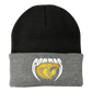 •Twiggs County - Cobras Pointed Cobra Head (White/Gold) - Knit Cap (CP90)