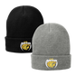 •Twiggs County - Lady Cobras Pointed Cobra Head (White/Gold) - Fleece-Lined Knit Cap (CP90L)