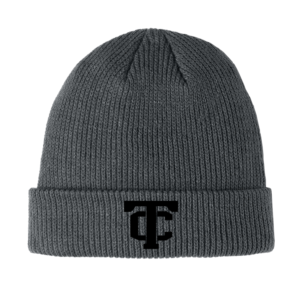 •Twiggs County - TC (Black) - Cozy Cuffed Beanie (C977)