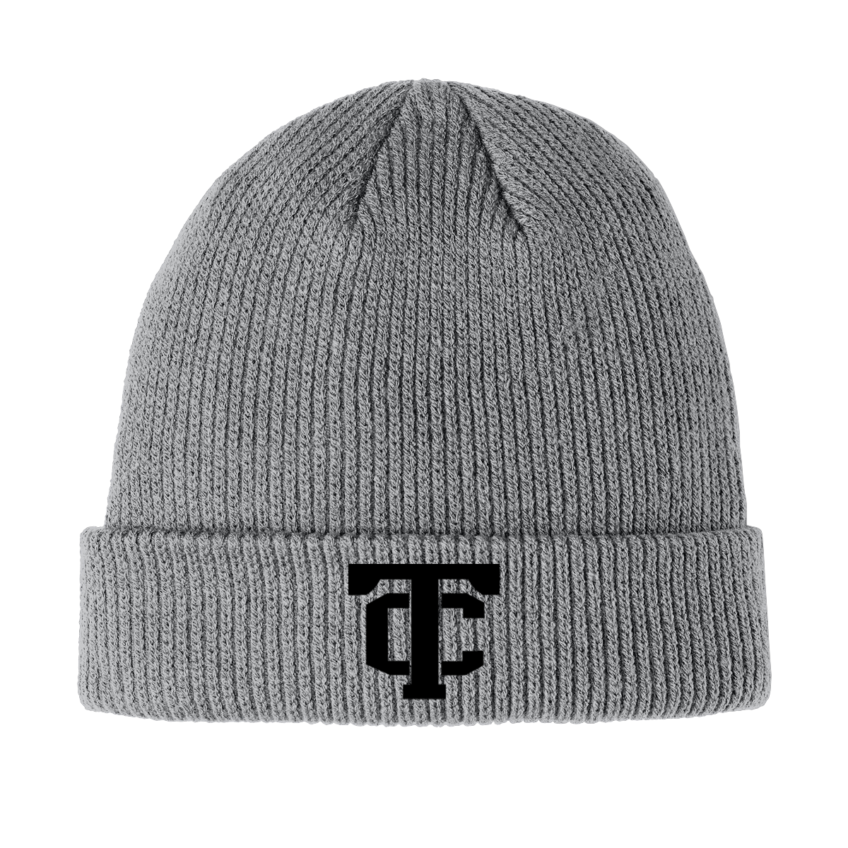 •Twiggs County - TC (Black) - Cozy Cuffed Beanie (C977)
