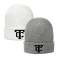 •Twiggs County - TC (Black) - Fleece-Lined Knit Cap (CP90L)