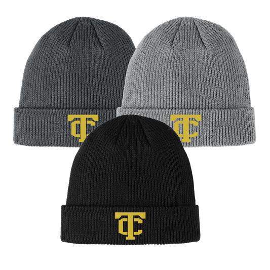 •Twiggs County - TC (Gold) - Cozy Cuffed Beanie (C977)