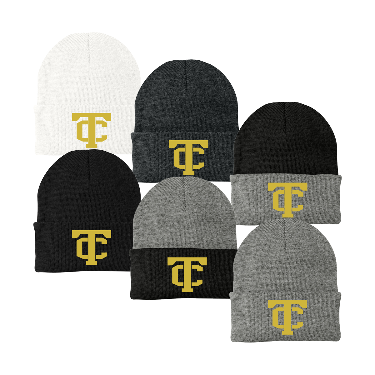 •Twiggs County - TC (Gold) - Knit Cap (CP90)