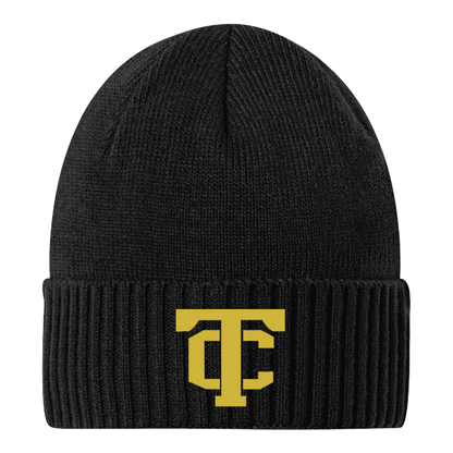 •Twiggs County - TC (Gold) - Rib Knit Cuff Beanie (C951)