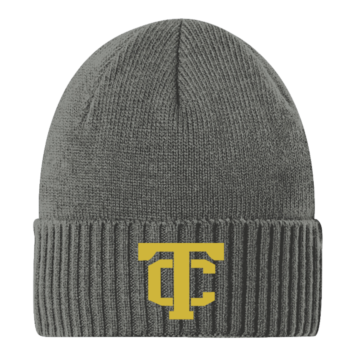 •Twiggs County - TC (Gold) - Rib Knit Cuff Beanie (C951)