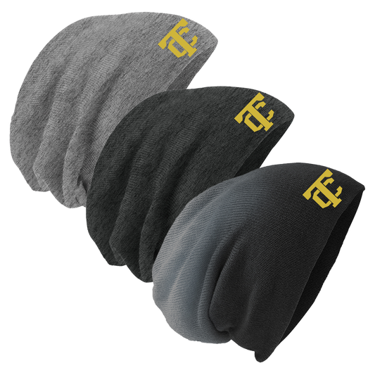 •Twiggs County - TC (Gold) - Slouch Beanie (DT618)