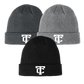 •Twiggs County - TC (White) - Cozy Cuffed Beanie (C977)