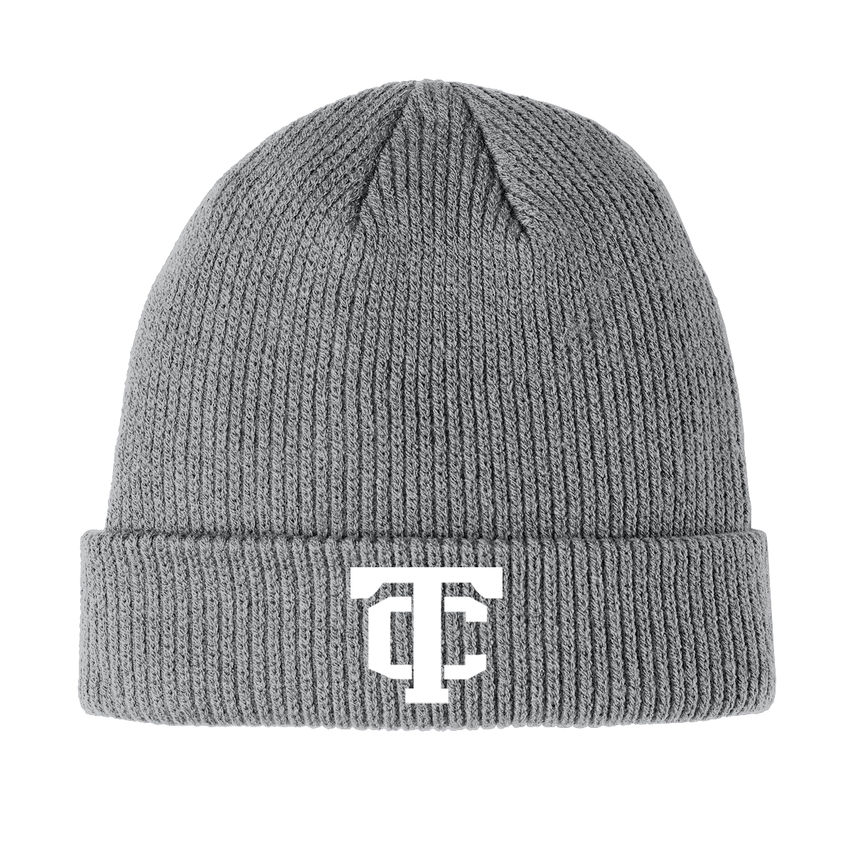 •Twiggs County - TC (White) - Cozy Cuffed Beanie (C977)