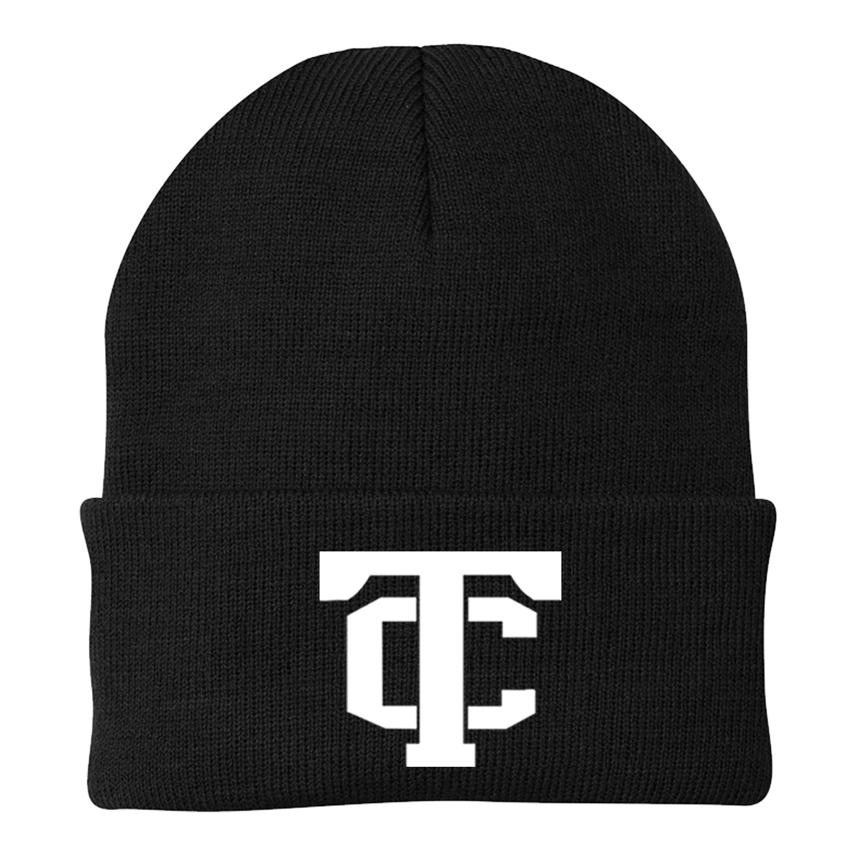 •Twiggs County - TC (White) - Knit Cap (CP90)