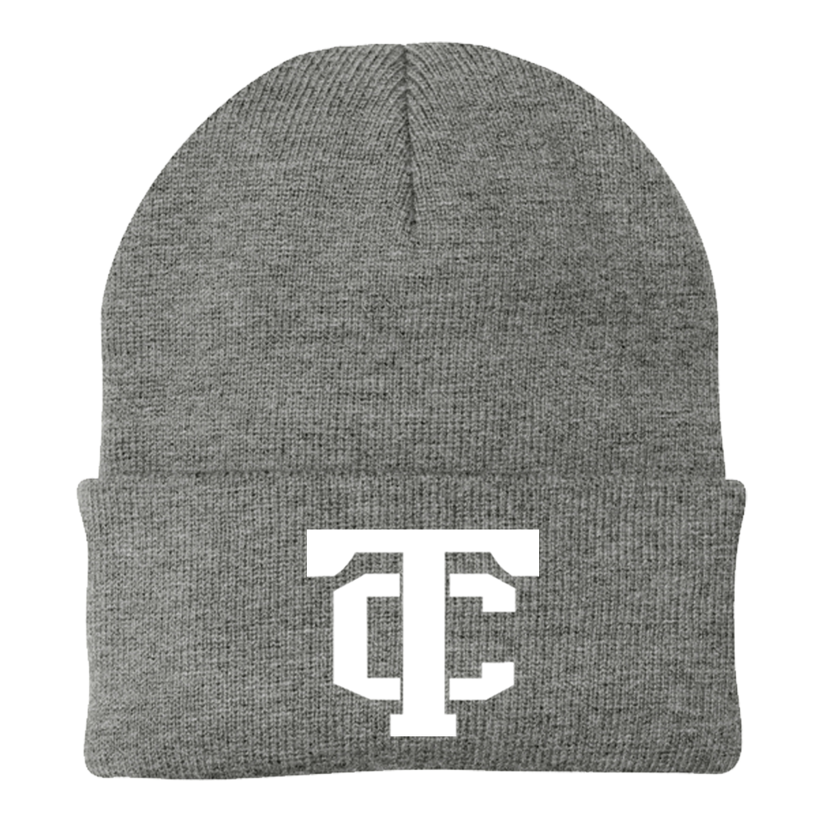 •Twiggs County - TC (White) - Knit Cap (CP90)