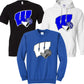 Windsor - W Cheer with Megaphone and Pom Pom (Tee/DriFit/Hoodie/Sweatshirt)