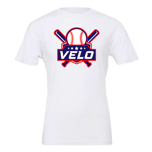 Velo BB - Baseball Velo Emblem - White (Tee/Drifit/Hoodie/Sweatshirt) - Southern Grace Creations