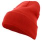 Velo BB - KNIT FOLD OVER BEANIE with VELO Baseball (Stencil Font) - Red (621K) - Southern Grace Creations