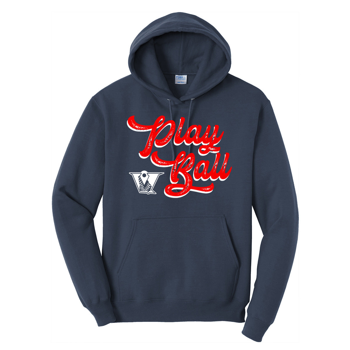 Velo BB - Play Ball - Navy (Tee/Drifit/Hoodie/Sweatshirt) - Southern Grace Creations