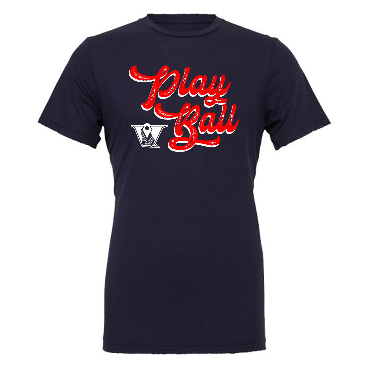 Velo BB - Play Ball - Navy (Tee/Drifit/Hoodie/Sweatshirt) - Southern Grace Creations