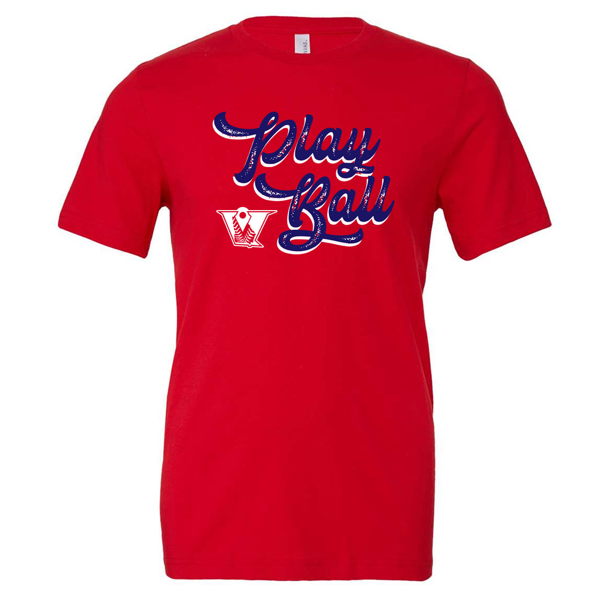 Velo BB - Play Ball - Red (Tee/Drifit/Hoodie/Sweatshirt) - Southern Grace Creations