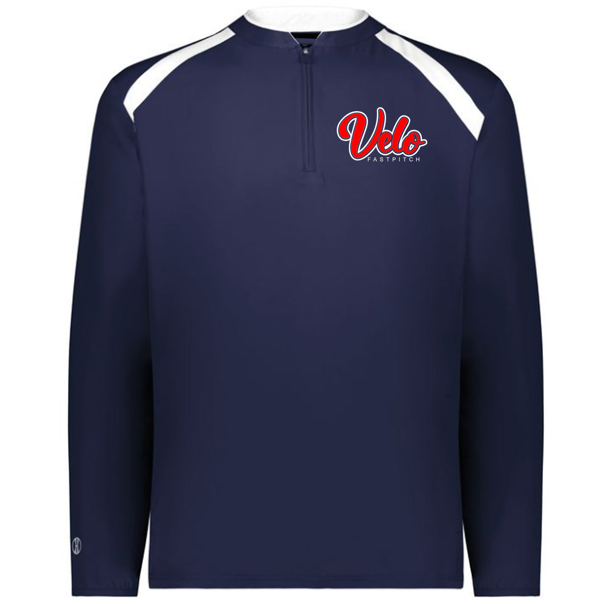 Velo FP - Clubhouse Longsleeves Cage Jacket with Velo Script - Navy - Southern Grace Creations