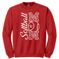 Velo FP - Softball Mom Leopard Letters - Red (Tee/DriFit/Hoodie/Sweatshirt) - Southern Grace Creations