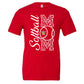 Velo FP - Softball Mom Leopard Letters - Red (Tee/DriFit/Hoodie/Sweatshirt) - Southern Grace Creations