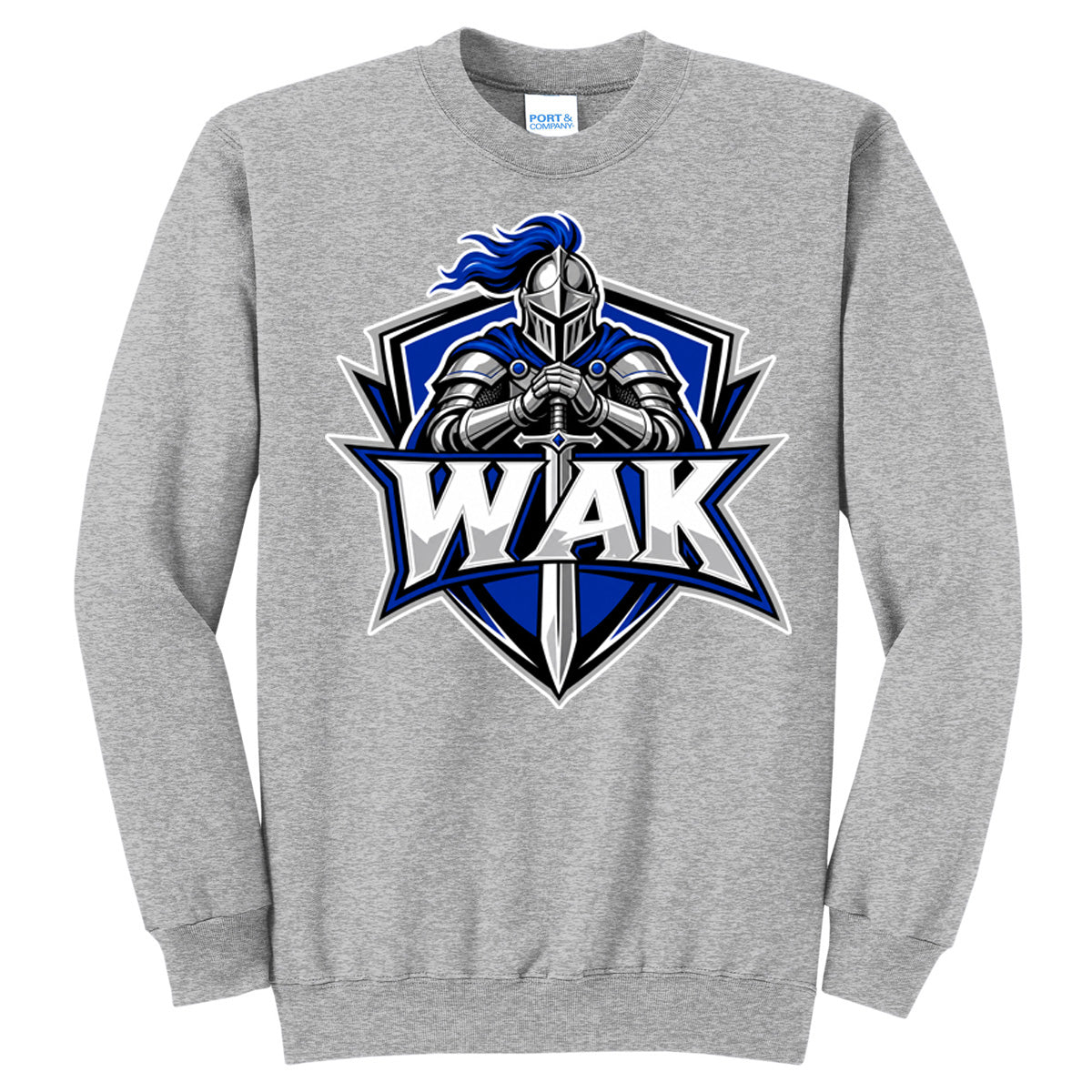 WINDSOR - WAK KNIGHT SHIELD SWORD - Athletic Heather (Tee/Drifit/Sweatshirt/Hoodie)