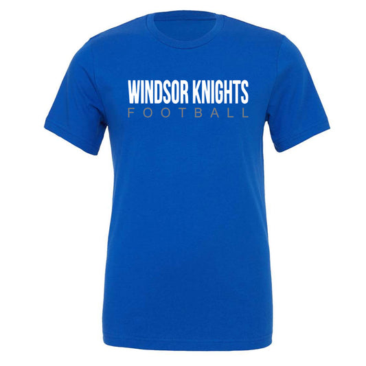 WINDSOR - WINDSOR KNIGHTS FOOTBALL - True Royal (Tee/DriFit/Hoodie/Sweatshirt) - Southern Grace Creations