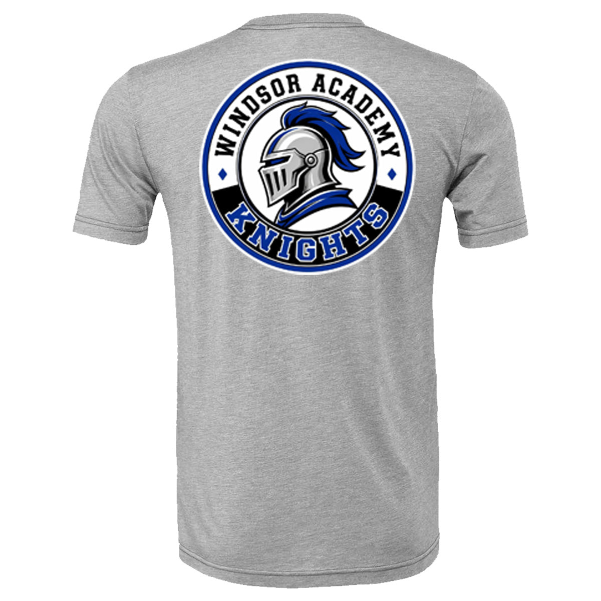 WINDSOR - WINDSOR ACADEMY KNIGHT KNIGHTS CIRCLE - Atheltic Heather (Tee/Drifit/Sweatshirt/Hoodie)