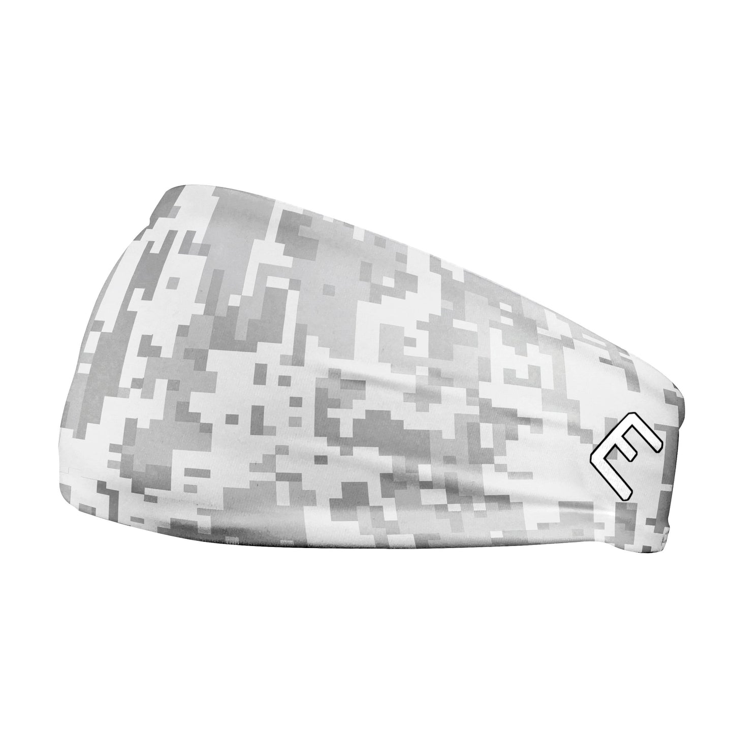 White Digi Camo Headband - Southern Grace Creations