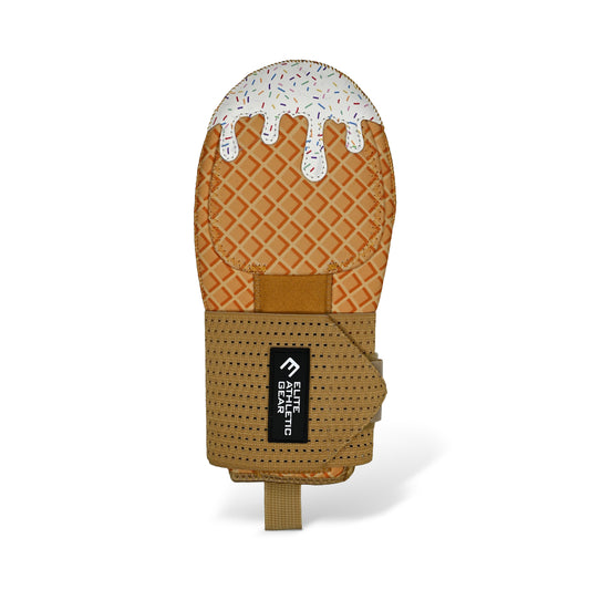 White Ice Cream Sliding Mitt