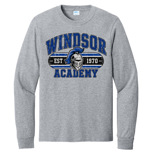 Windso - Vintage Windsor Academy (2026 Fall Drop) - Athletic Heathert (Tee/Drifit/Sweatshirt/Hoodie)