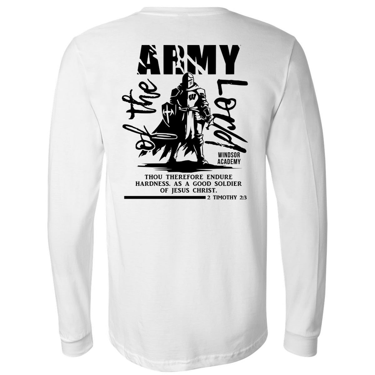 Windsor - Army of The Lord - White (Tee/Hoodie/Sweatshirt)