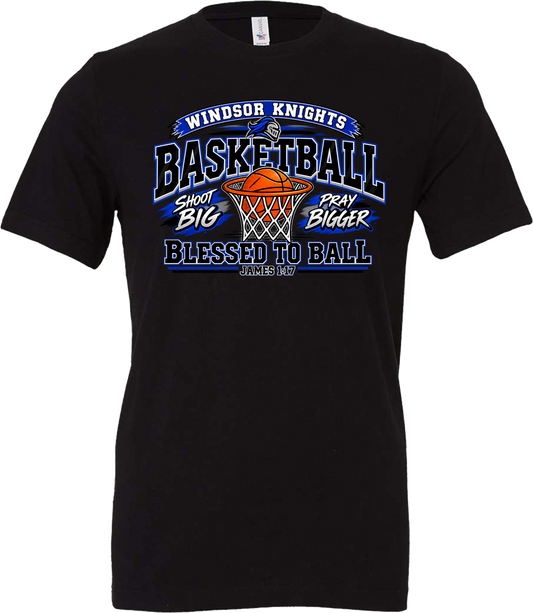 Windsor - Basketball Blessed to Ball - Black (Tee/Drifit/Sweatshirt/Hoodie)