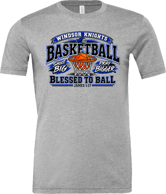 Windsor - Basketball Blessed to Ball - Sport Grey (Tee/Drifit/Sweatshirt/Hoodie)