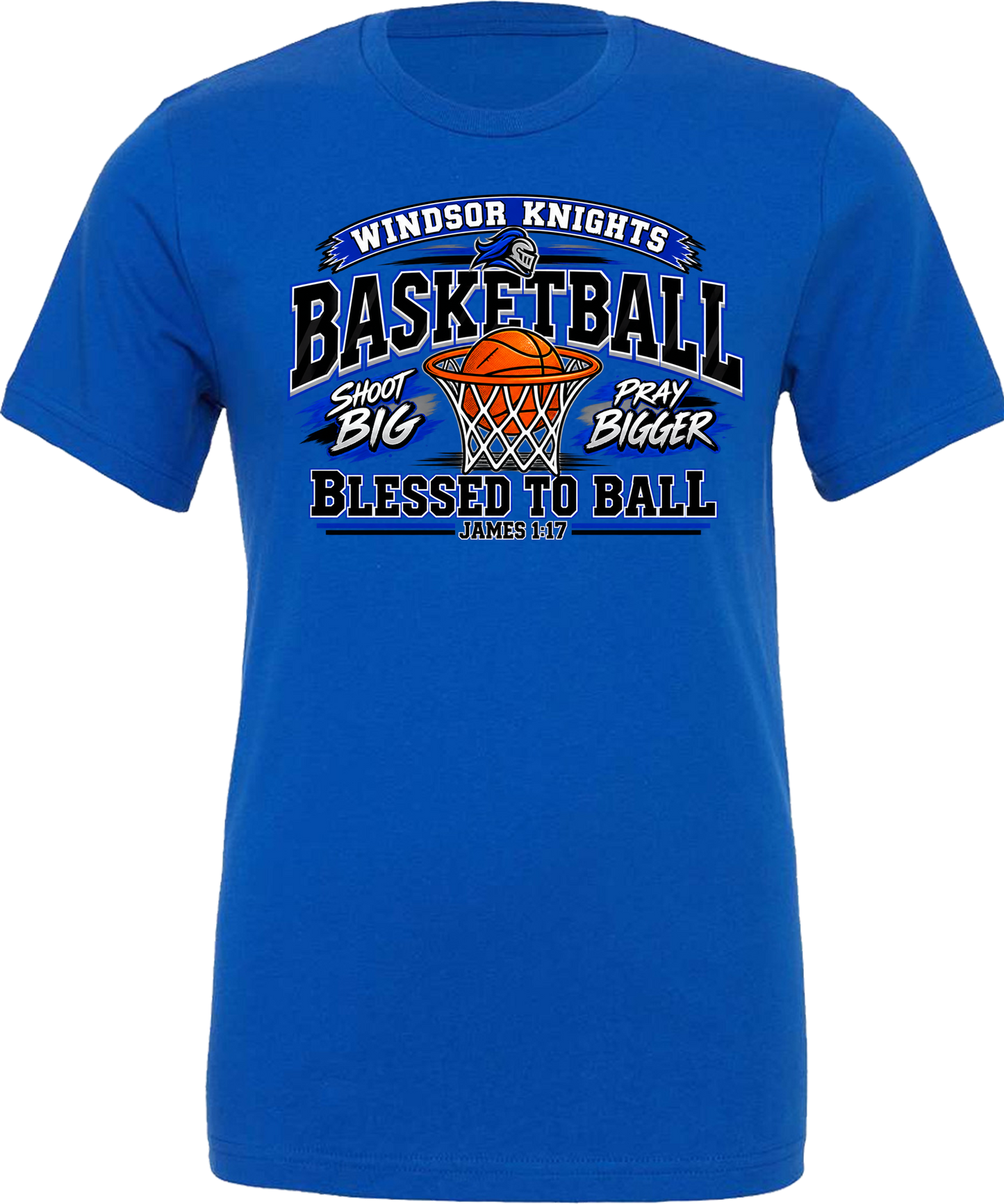 Windsor - Basketball Blessed to Ball - True Royal (Tee/Drifit/Sweatshirt/Hoodie)