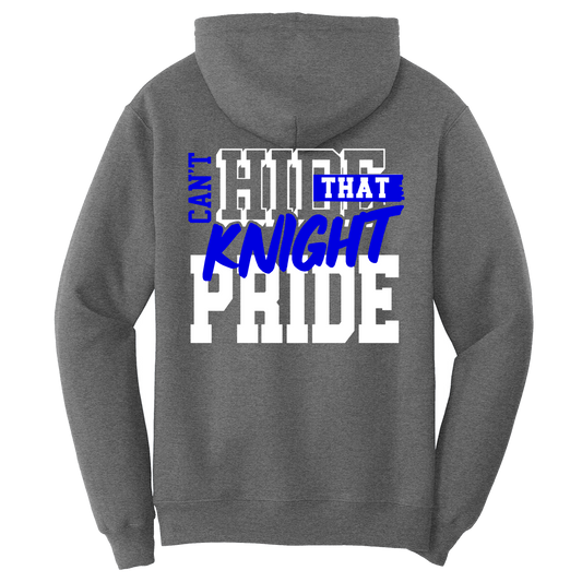 Windsor - Can't Hide That Knight Pride Block Letters - Graphite Heather (Tee/DriFit/Hoodie/Sweatshirt)