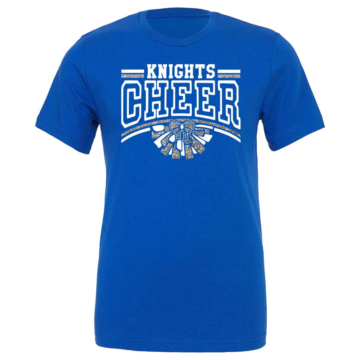 Windsor - Cheer - *REQUIRED* CHEER ARCHED POM POM - Royal Drifit Short Sleeves (ST350)