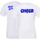 Windsor - Cheer - Cheer Bubble Knights Script - White (Tee/DriFit/Hoodie/Sweatshirt)